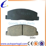 Brake pad D263 OE 04465-28020 for Toyota