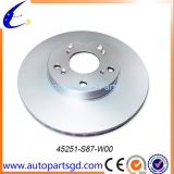 Brake disc rotor for CM5 oem45251-S87-W00